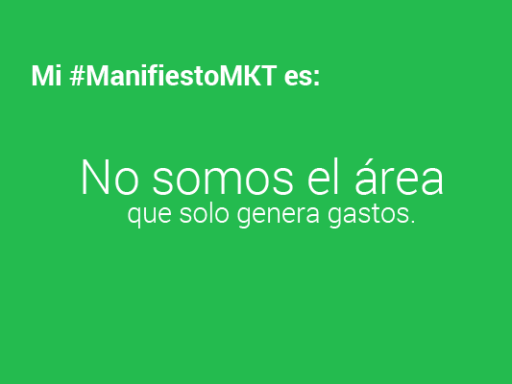 #ManifiestoMKT