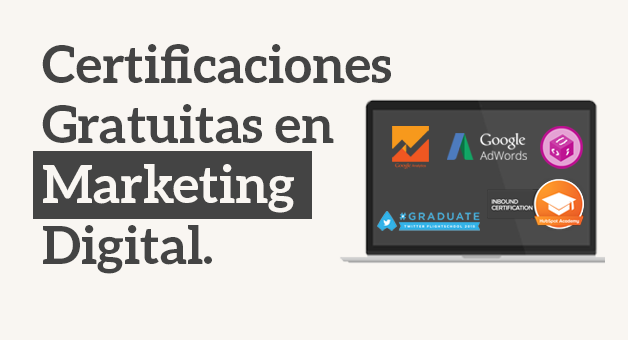 certificados gratuitos de marketing