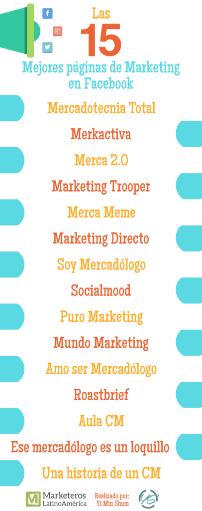 Las 15 mejores páginas de Marketing en Facebook - Marketeros LATAM
