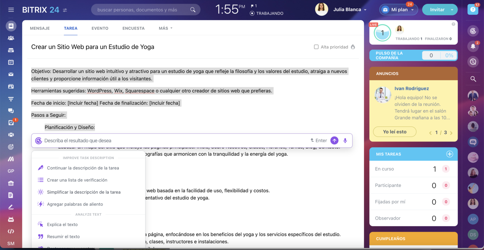 Cómo la IA integrada en el software empresarial agiliza el trabajo ...