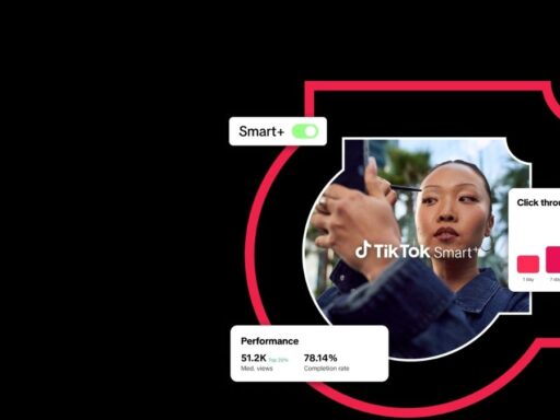 Anuncio de TikTok Smart Plus con métricas de rendimiento