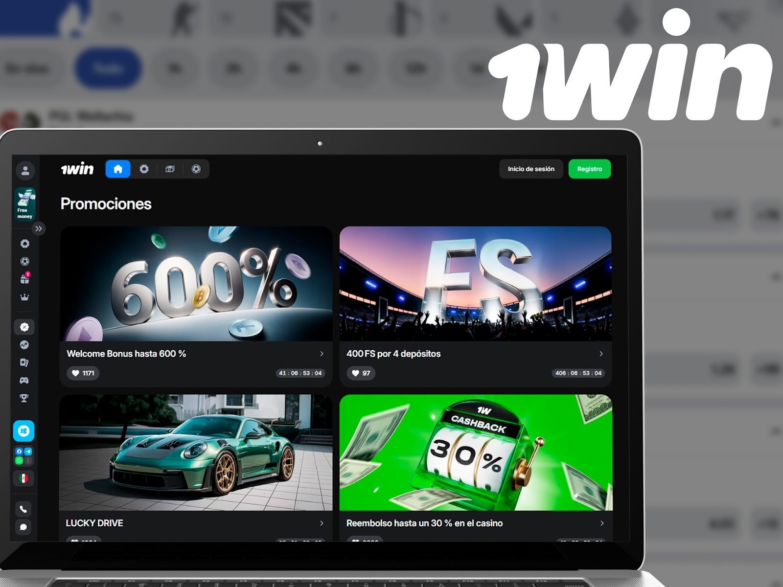 Promociones y bonos en la plataforma 1win