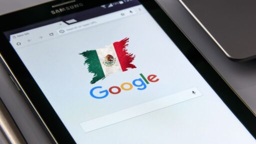 Búsqueda de Google México en tableta