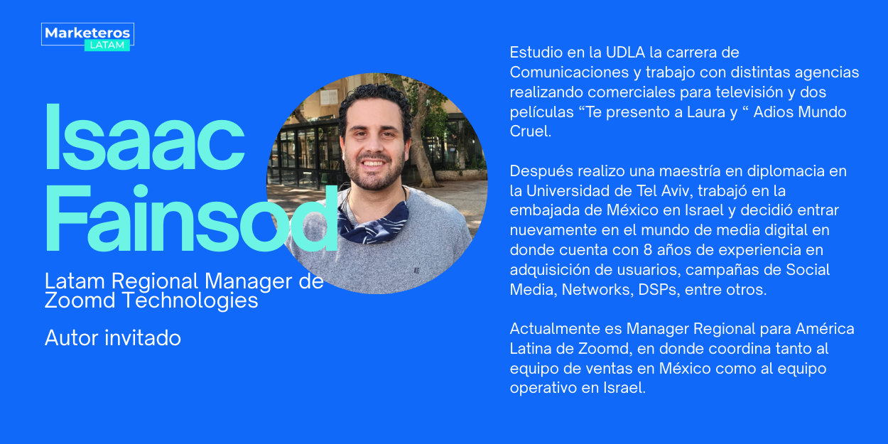 Perfil profesional de Isaac Fainsod en Marketeros LATAM