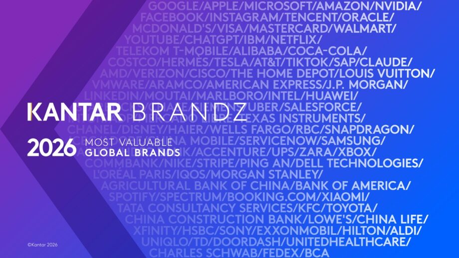 kantar brandz global top 100 ranking 2026